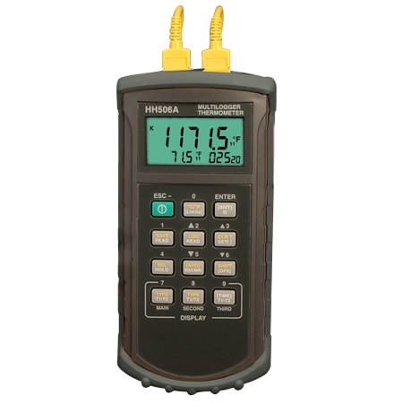 Dual Input, High Accuracy Datalogger/Thermometer