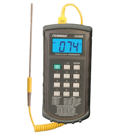 Wired digital thermometer with probe - Various small equipment