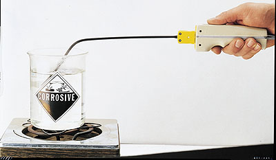 PFA Coated Thermocouple Probes for Chemical Environments