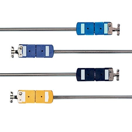 Thermocouple Probes with Molded Standard Size Connectors