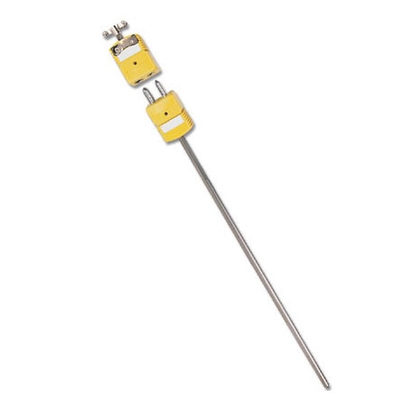 Large Display High Temperature k-Type Thermocouple Thermometer with 3  Stainless Steel Insertion Probe