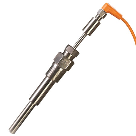 M12 Thermocouple Sensors for Spring Loading in Thermowells