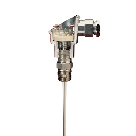 Spring Loaded Industrial Thermocouples with Protection Head