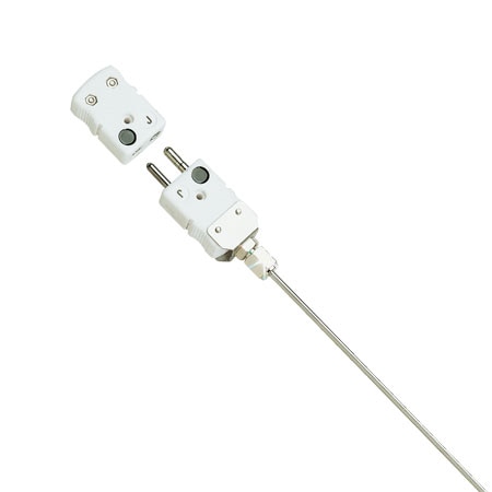 High Temperature Platinum Thermocouple Assemblies with Ceramic Protection Tube and Connector