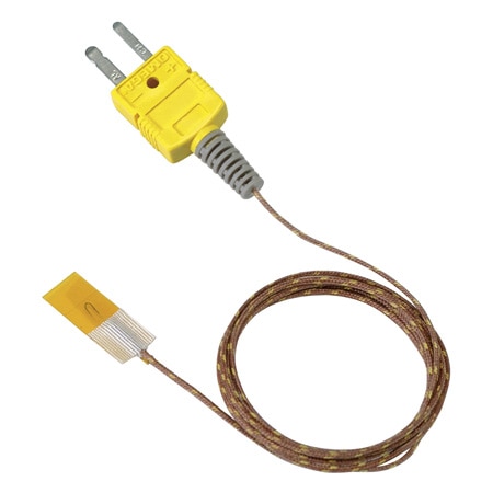 Surface Thermocouple High or Low Temperatures! Self Adhesive or Cement-On!  Super Fast Response All the Time!