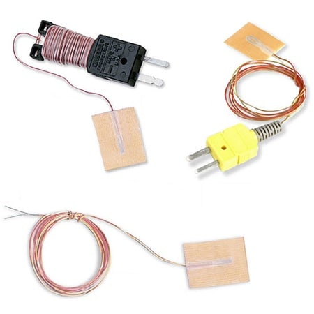 Self-Adhesive Polyimide Fast Response Surface Thermocouples