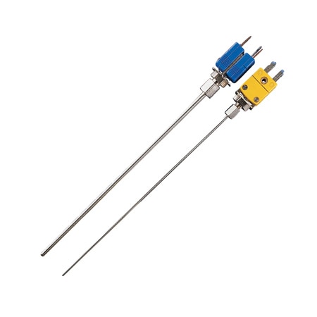 Sondes thermocouple à 2 éléments et connecteur miniature