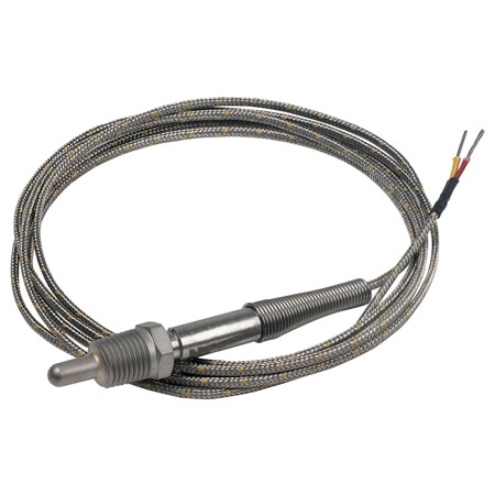 Thermo Electric Thermocouple Probe: Type T, Pipe Plug Probe, Grounded - 0 to 700 ° F, 1/2 Sheath Length, 1/4 Sheath Dia | Part #TCMSC84360676