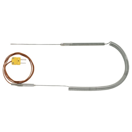 Autoclave Thermocouple Probe with Stainless Steel Transition Junction: Model Numbers TJ36-(*)-116G-(*)-ACL