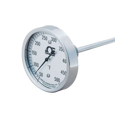 2 Surface Mount Dial Dual Temperature Range Thermometers