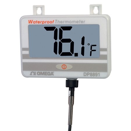 Waterproof IP67 Digital Thermometer with Thermistor Probe