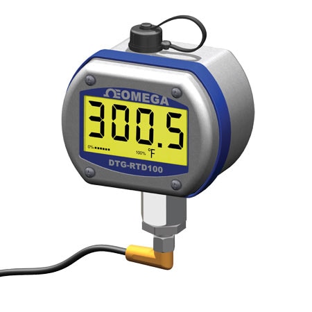 Digital RTD Thermometer with NEMA 4X Enclosure