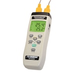 2 Channel Handheld  7 Thermocouple Types Datalogger USB output