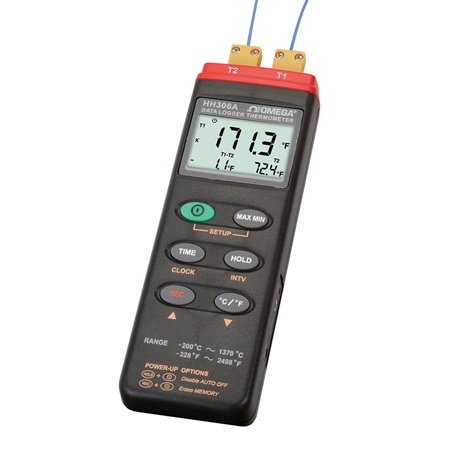 Datalogger Thermometers With Type K Thermocouples
