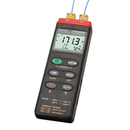 2 Channel Handheld Thermocouple Datalogger USB output