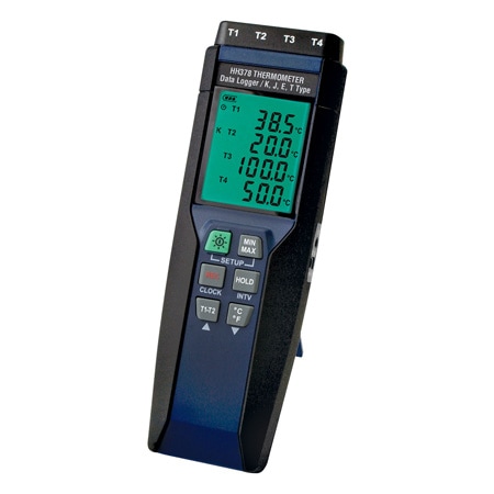 4 Channel Handheld Data Logger Thermometer