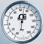 2.37" Dial Bimetal Hermetically Sealed Thermometer Handheld