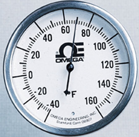DialTemp™, Bi-Metal Stem Thermometers, 2.37" Head