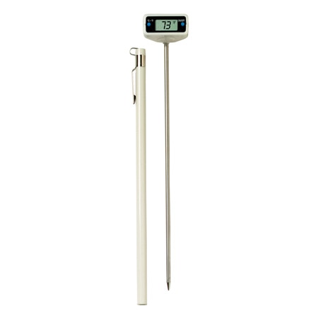 Temperature Tester with Stainless Steel Probe and Protective Cover Rotary Head Low Cost!