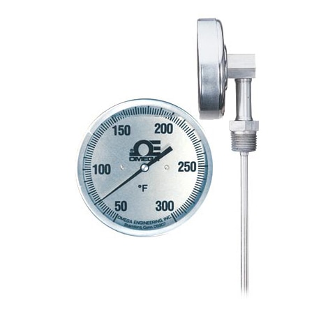 15 Bronze & White Glass Tube Window Thermometer