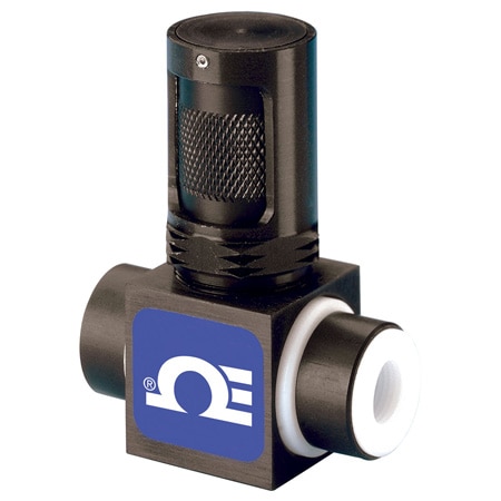 1/8" NPT Female Valve, 0.003 Cv, Aluminum Shell and Knob