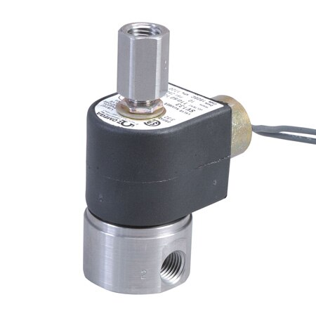 General Purpose 2-Way Solenoid Valves - NEMA-4, Stainless Steel and Brass