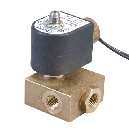 3-Way Solenoid Valve and 4-Way Solenoid Valves - Selectable Purpose, General Purpose and Air