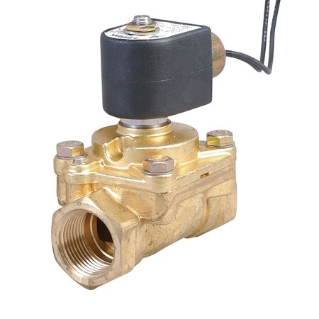 2-Way, NO, Pilot Operated, Anti-Waterhammer Solenoid Valves