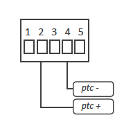 Typical Connections of PTC probes