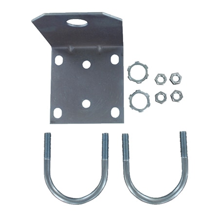 Mounting bracket for pipe or surface mounting (includes bracket and two 2" U-bolts)