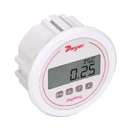 DigiMag® differential digital pressure gage, range 0-0.25" w.c.