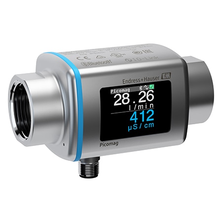 1/2" NPTF Picomag Flow Meter - No Fittings Required