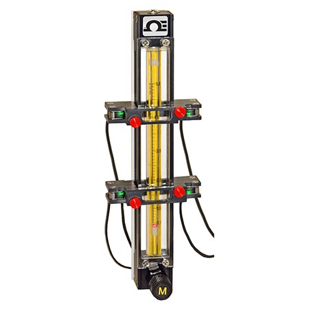 Variable Area Flow Meter with Alarm