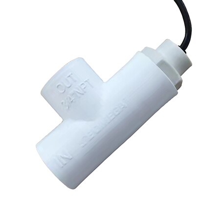 3/4" Plastic Flow Switch 0.5 GPM Switch Point