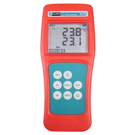 1 & 2 Channel 0.04% Accuracy 4 Thermocouple Types Meter