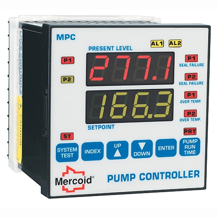 Pump controller with RS-232 Modbus® RTU serial communications