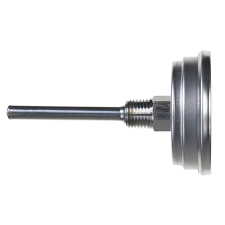 2-Inch Rear-Connection Bimetal Thermometers in Glass or Polycarbonate Lens