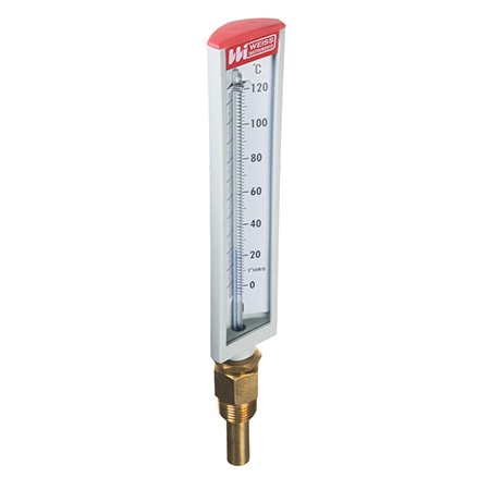 Thrift Line Glass Thermometers with Thermowell