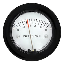 Differential Pressure Analog Gauge