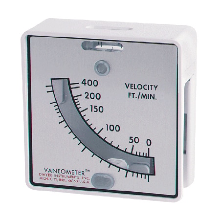 Vaneometer, 0-2.0 m/s.