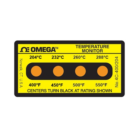 4 Points, 204°C (400°F) to 288°C (550°F), 10 Pack