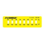 Non-Reversible OMEGALABEL™ Temperature Monitors, Models 8MA-(*) and 8MB-(*) Non-Reversible OMEGALABEL™ Temperature Monitors, Models 8MA-(*) and 8MB-(*)