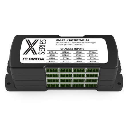 X-Series - 16 Channel RTD Temperature Logger