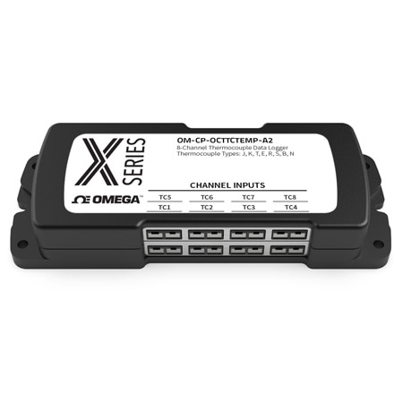 X-Series - 8 Channel Thermocouple Logger