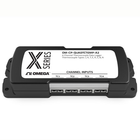 X-Series - 4 Channel Thermocouple Logger