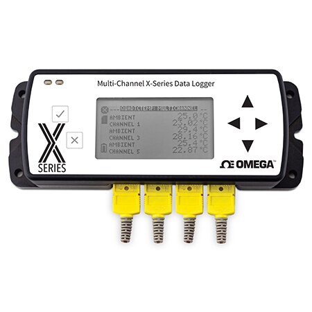 X-Series - 4 Channel Thermocouple Logger w/ LCD