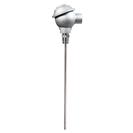 RTD probe with cast iron head, 18 in. length