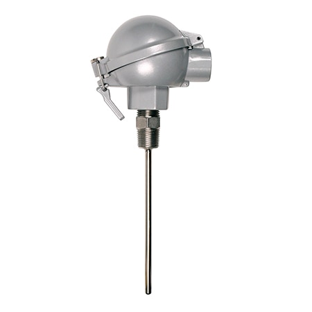 Industrial RTD Probe with Aluminum Protection Head