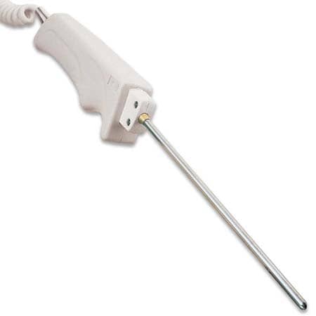 Handheld RTD probes with Integral Handle & Retractable Cable