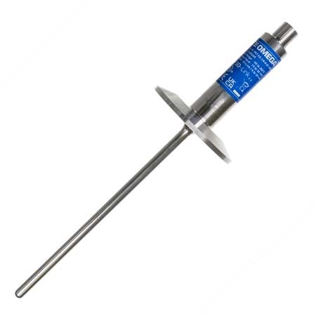 RTD Temperature Transmitter, 1.5" Tri-clamp Process Connection, 1/4" Probe Diameter, 2" Probe Length